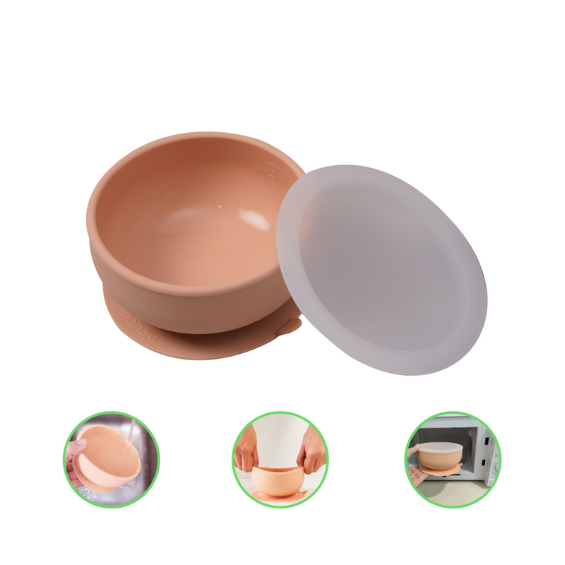 Silicone Anti-Spill Feeding Bowl