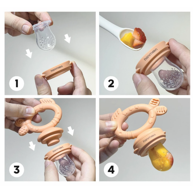 3-in-1 Silicone Fruit Feeder