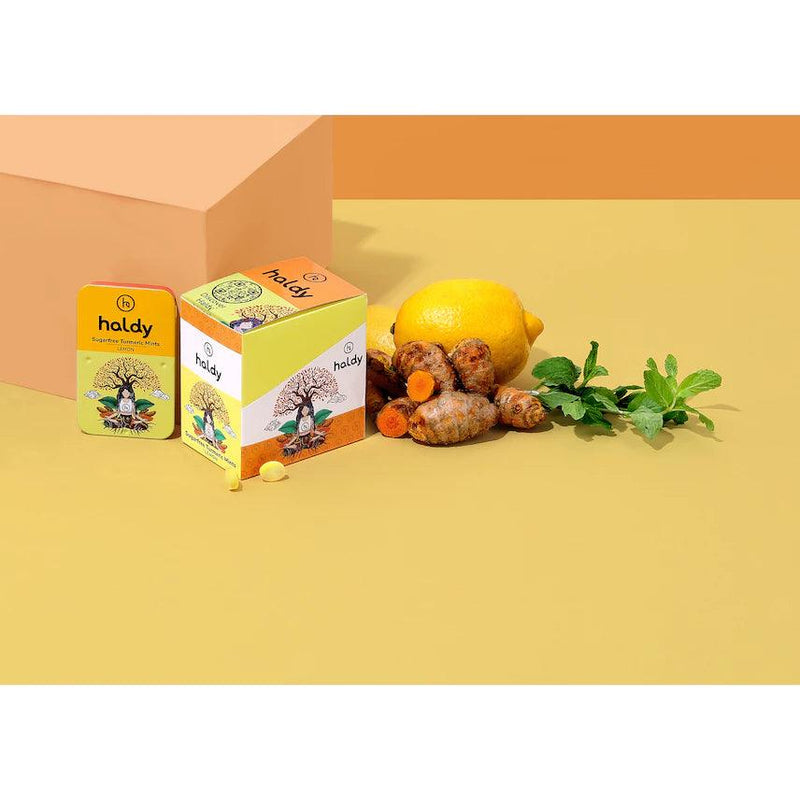 Sugarfree Turmeric Mints Lemon (6 Pack)