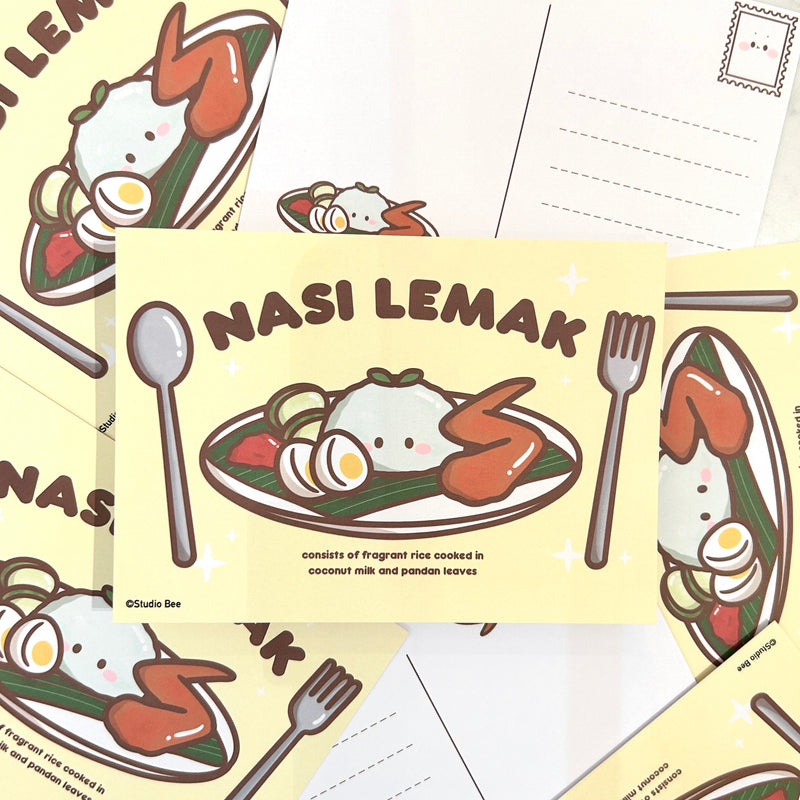 Nasi Lemak Postcard