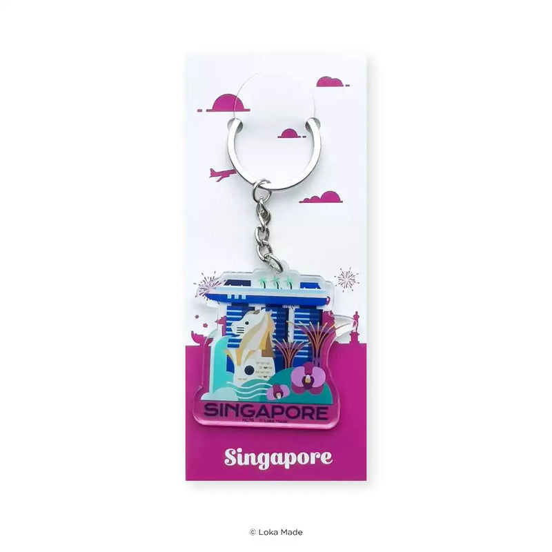 Singapore Keychain - Rise of Singapore