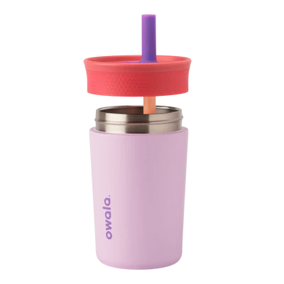 Kid's Tumbler Stainless Steel 12oz - Lilac Rocket