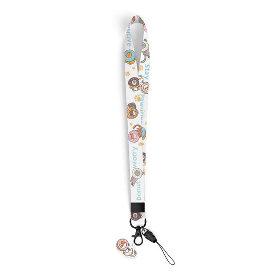 Lanyard - Donut Worry Stay Pawsitive