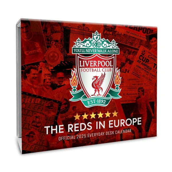 Liverpool FC 2025 Desk Block Calendar