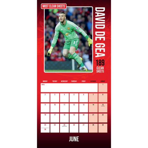 Manchester United FC 2025 Calendar & Diary Musical Gift Box