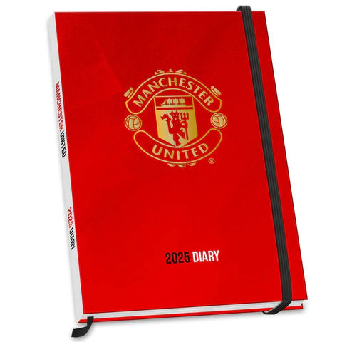 Manchester United FC 2025 Calendar & Diary Musical Gift Box