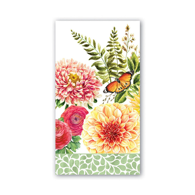 Hostess Napkin - Dahlias