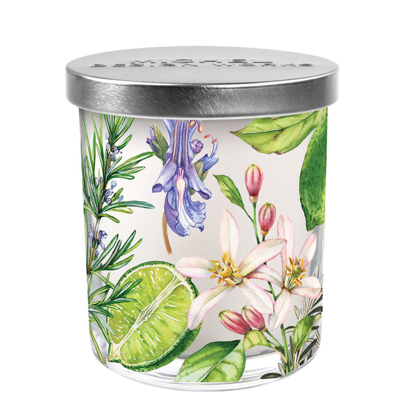 Candle Jar with Lid 7.4 Oz - Rosemary Margarita