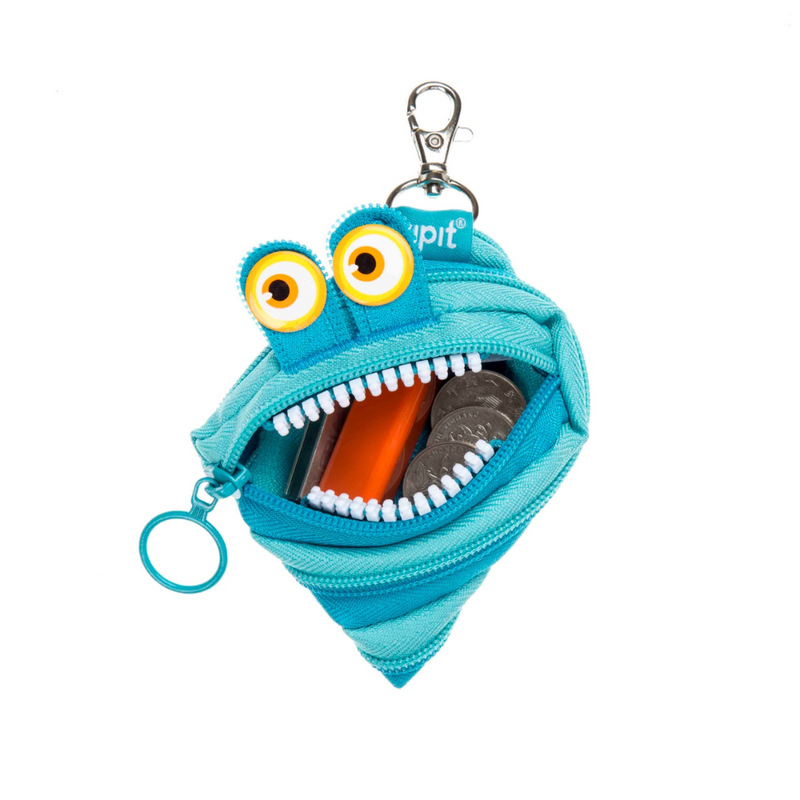 Wildings Mini Monster Pouch - Blue