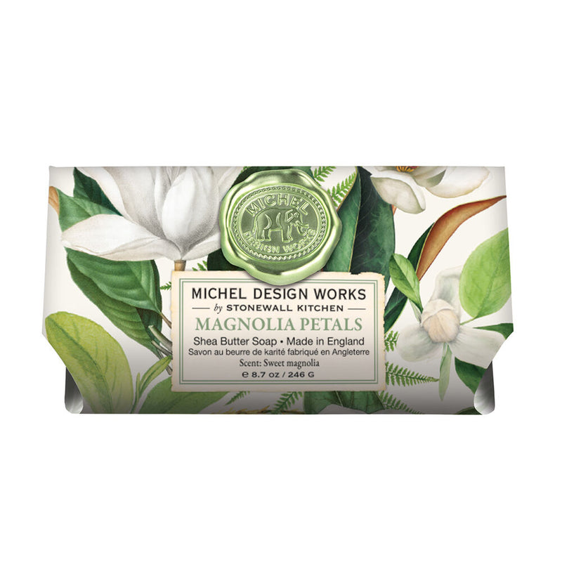 Large Bath Soap Bar - Magnolia Petals