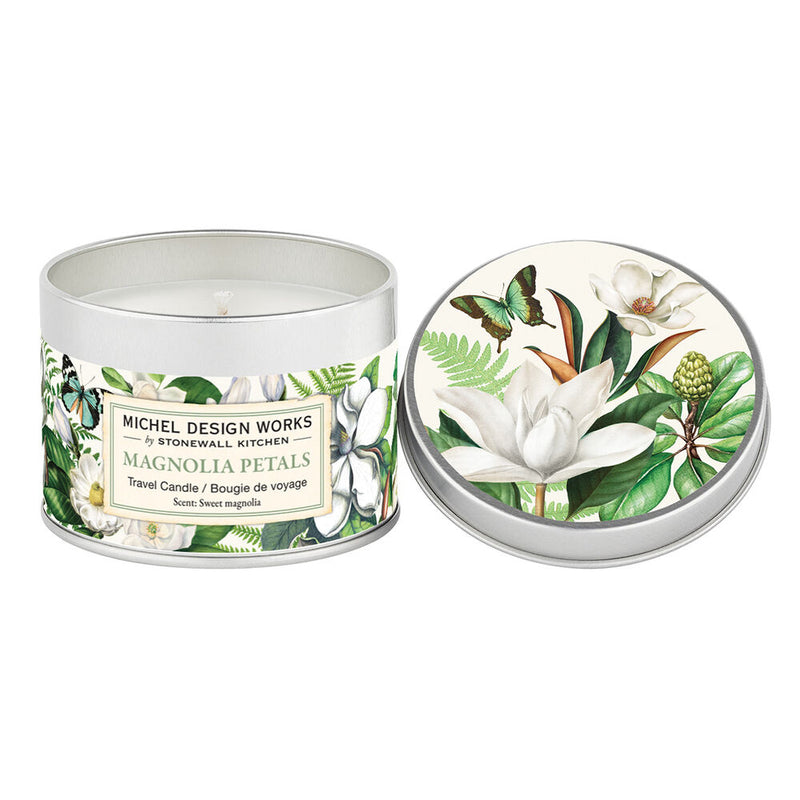 Magnolia Petals Travel Candle 5.5 Oz