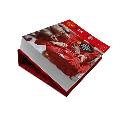 Manchester United FC 2025 Desk Block Calendar