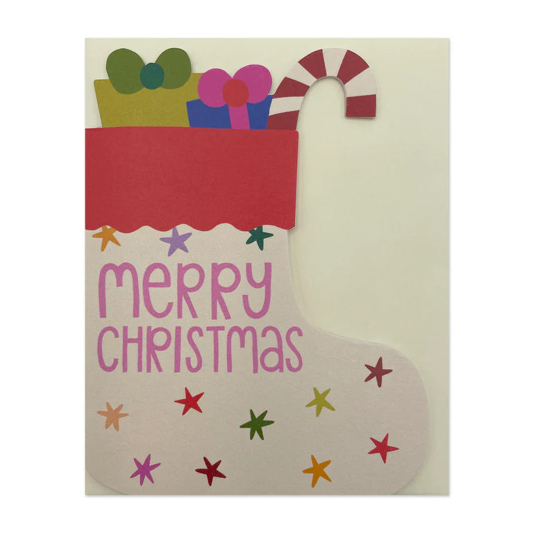 Little Joys: ‘Merry Christmas’ Stocking Christmas Card