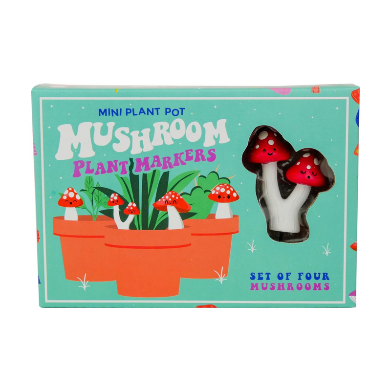 Mini Plant Pot Markers: Mushroom