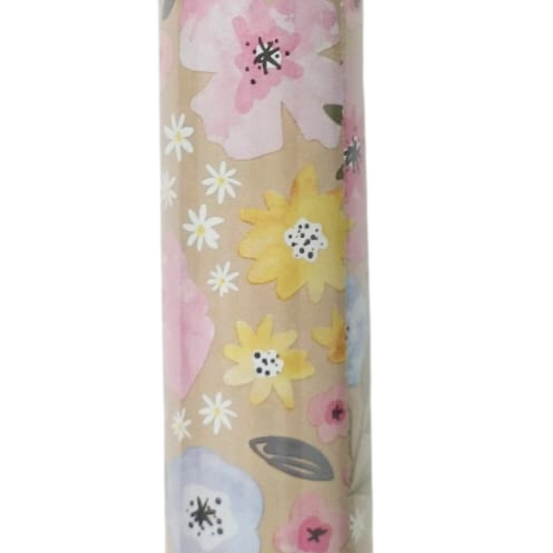 3 Metres Floral Giftwrap - Butterfly Flora