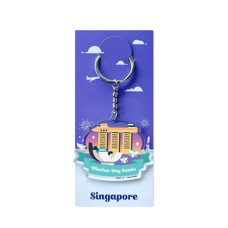 Singapore Keychain - Marina Bay Sands