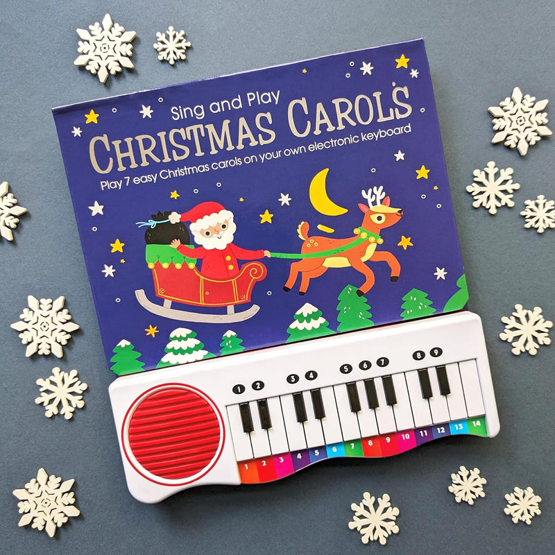 Piano Book - Christmas Carols (Blue Cover)