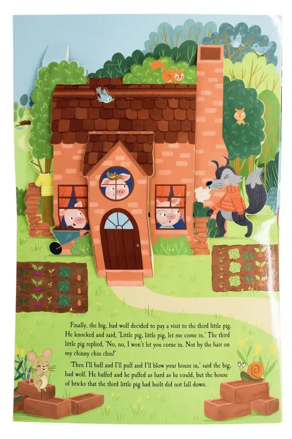 Fairy Tale Pop-Up Book - The Three Little Pigs