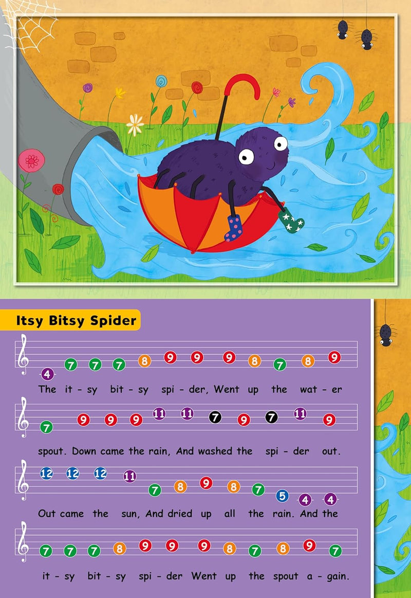 Piano Book - Itsy Bitsy Spider