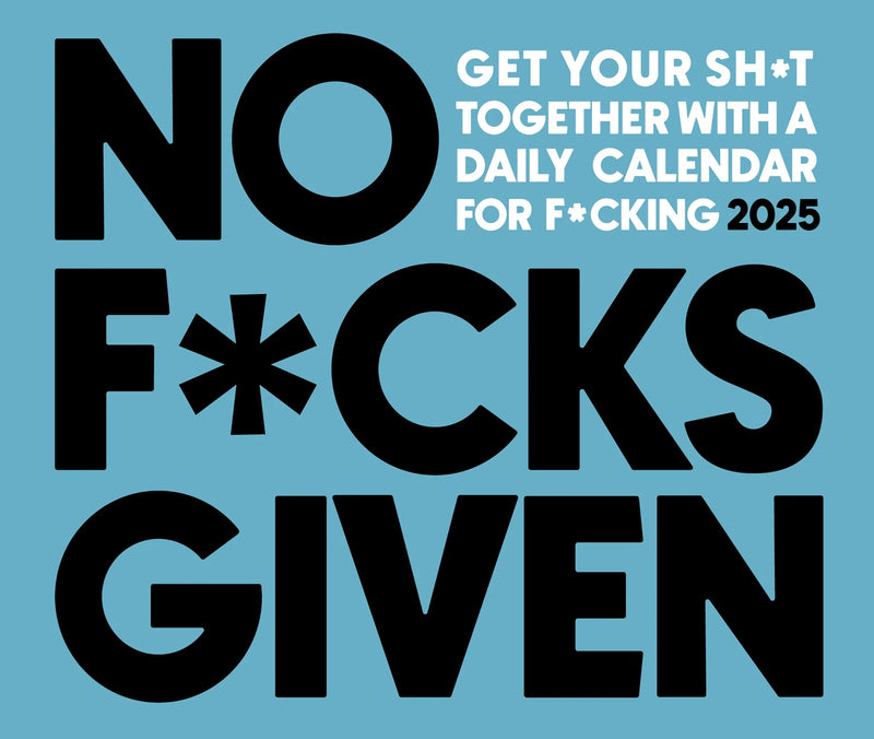 No F*cks Given 2025 Box Calendar