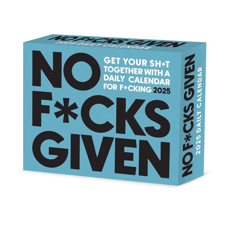 No F*cks Given 2025 Box Calendar