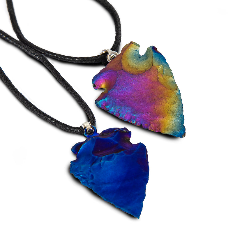 Agate Arrowhead Pendant