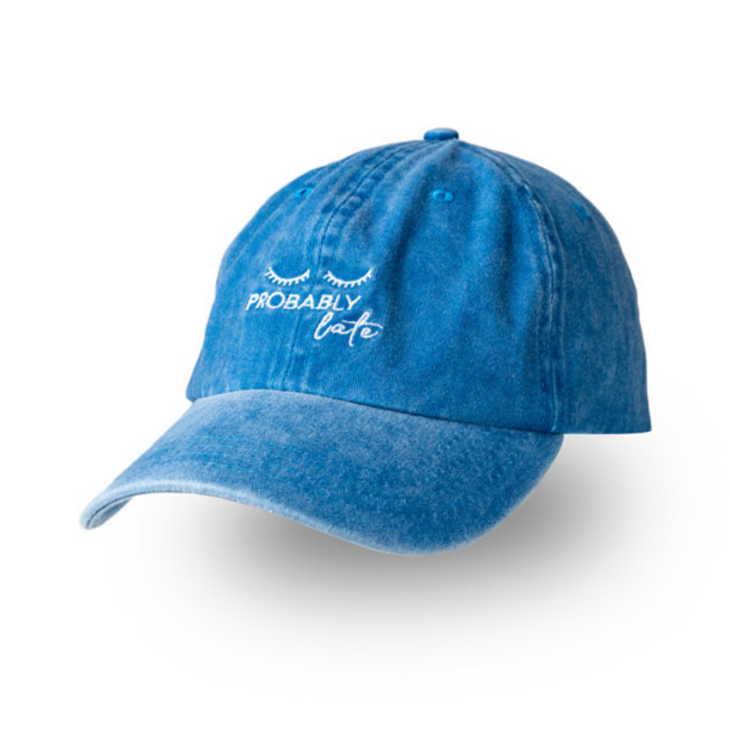 Classic Hat - Probably Late (Blue)