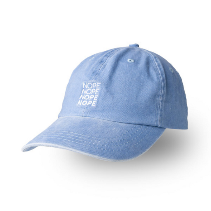 Classic Hat - Nope (Blue)