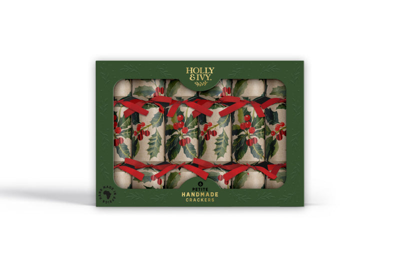 Christmas Crackers Petite – Kraft Holly