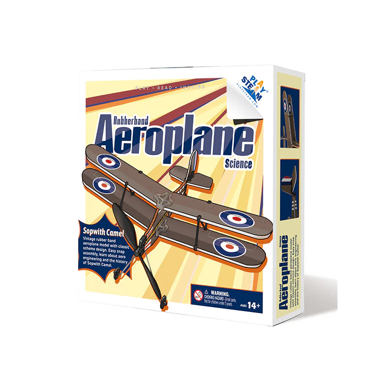 Rubber Band Aeroplane Science - Sopwith Camel