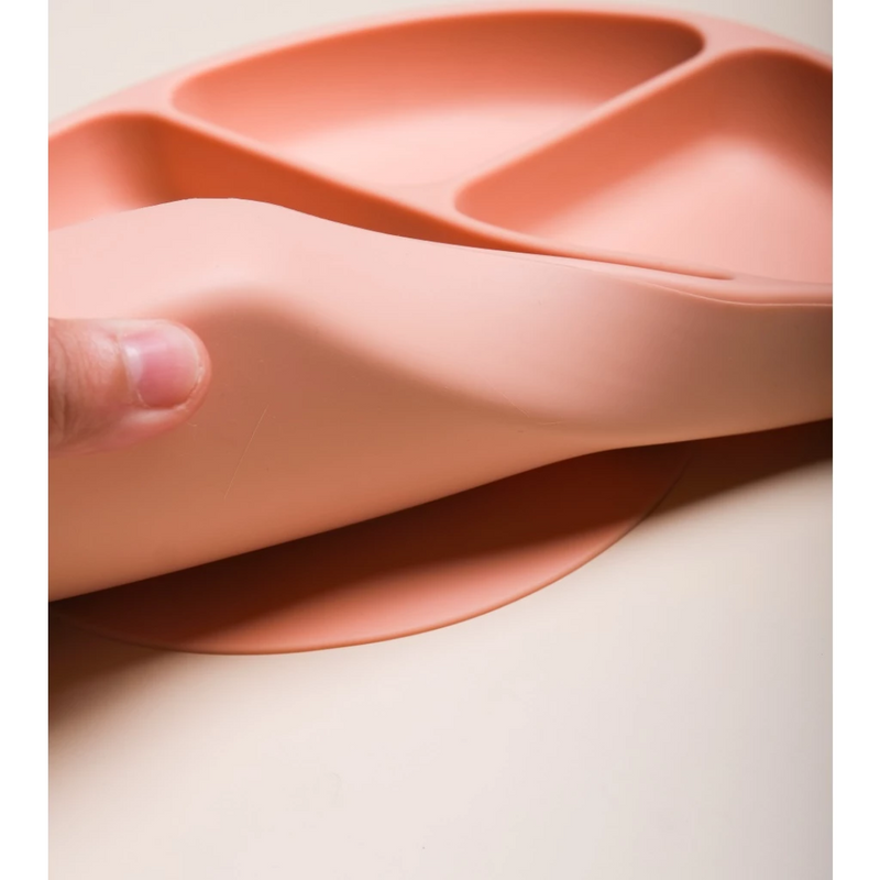 Silicone Anti-Spill Suction Plate