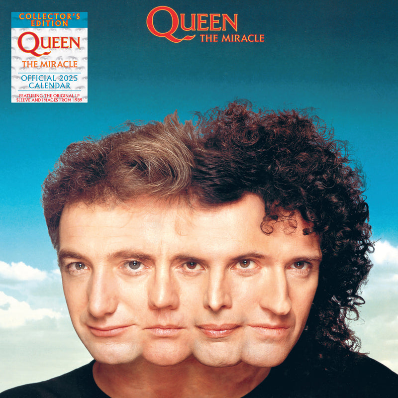 Queen 2025 Collector's Edition Record Sleeve Calendar