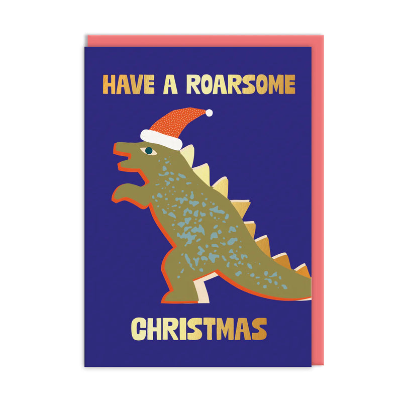 Roarsome Christmas Card Set