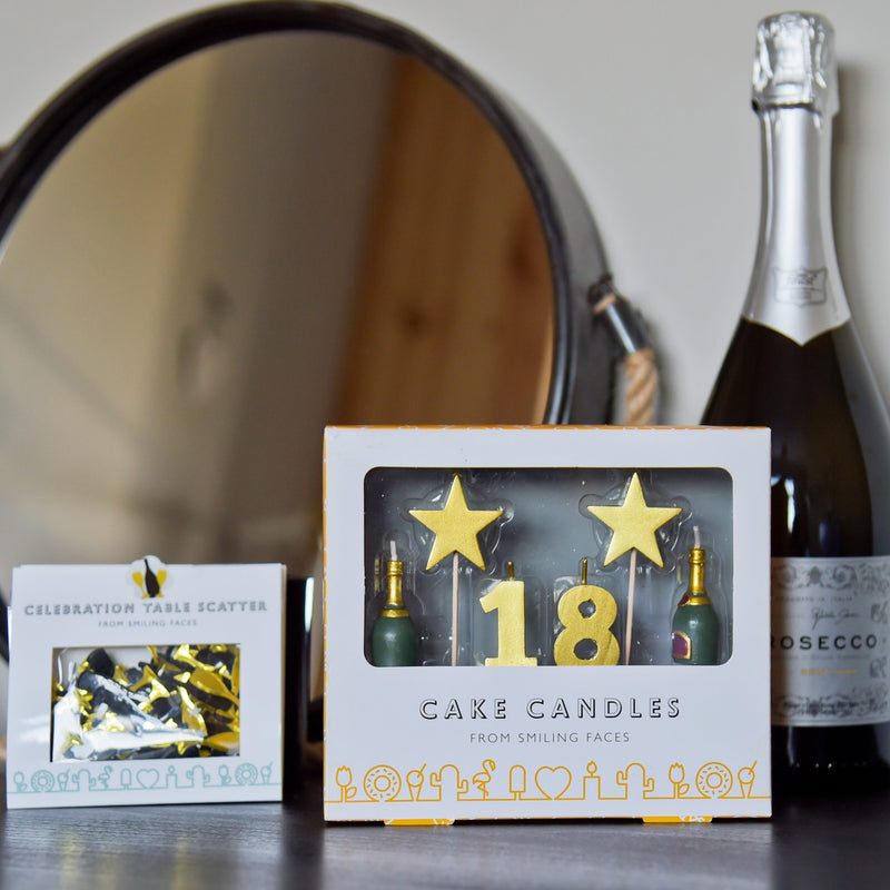 Cake Candles - 18th Milestone