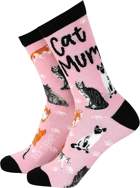 Bamboo Socks - Cat Mum