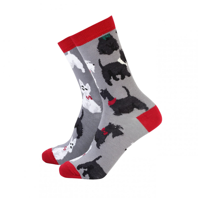 Bamboo Socks - Scottie Dog