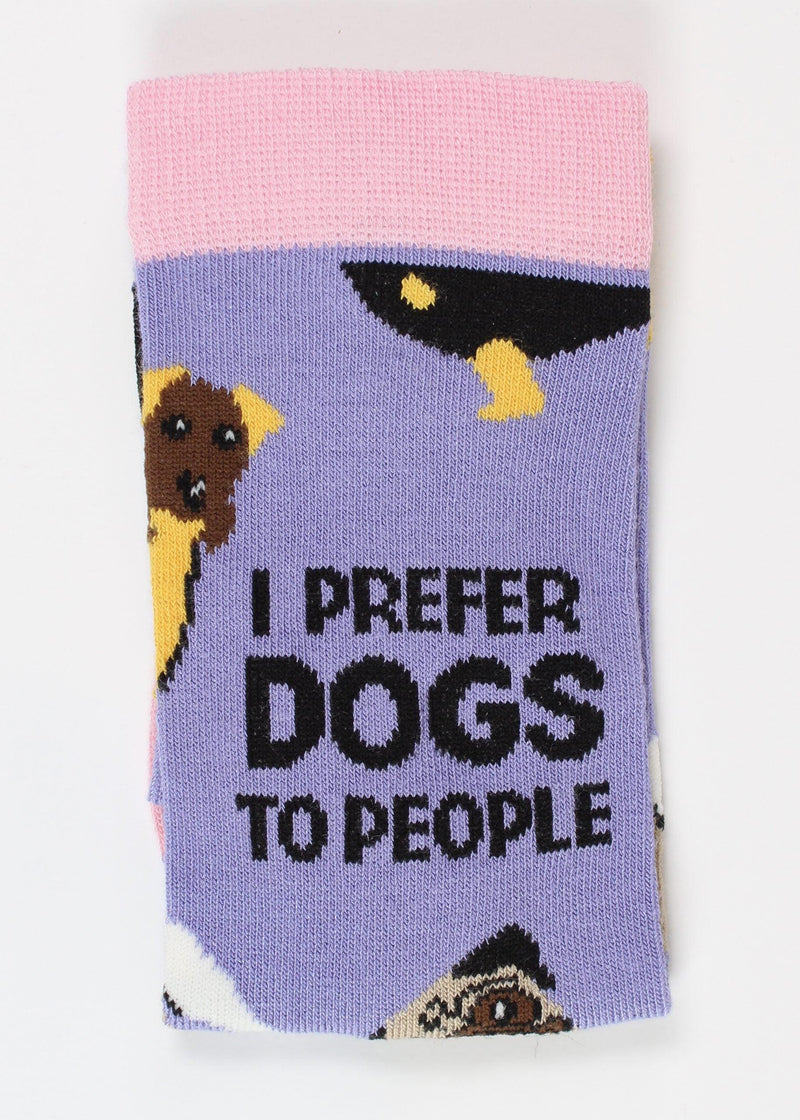 Bamboo Socks - I Prefer Dogs to People