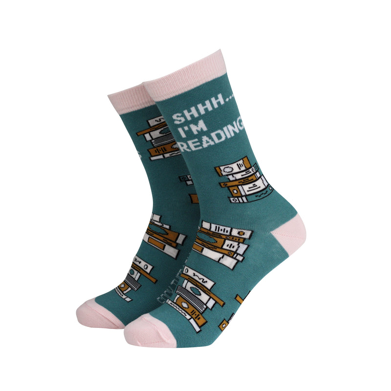 Bamboo Socks - Shh I'm Reading