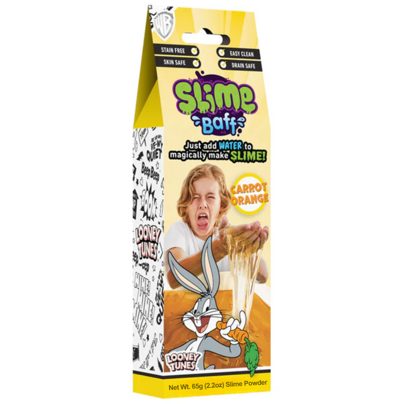 Slime Baff 65g- Looney Tunes (Carrot Orange)