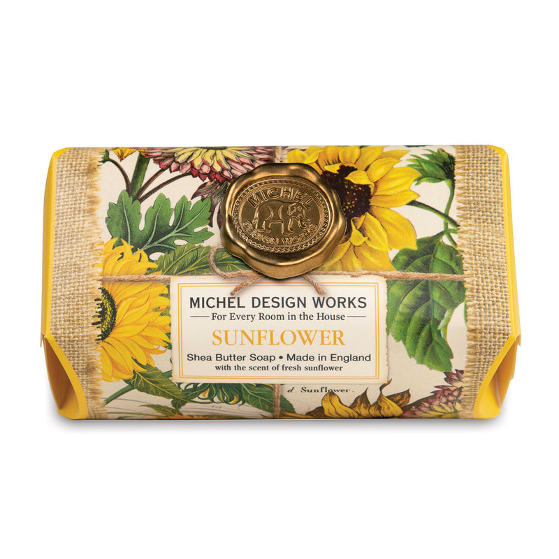 Large Bath Soap Bar - Sunflower