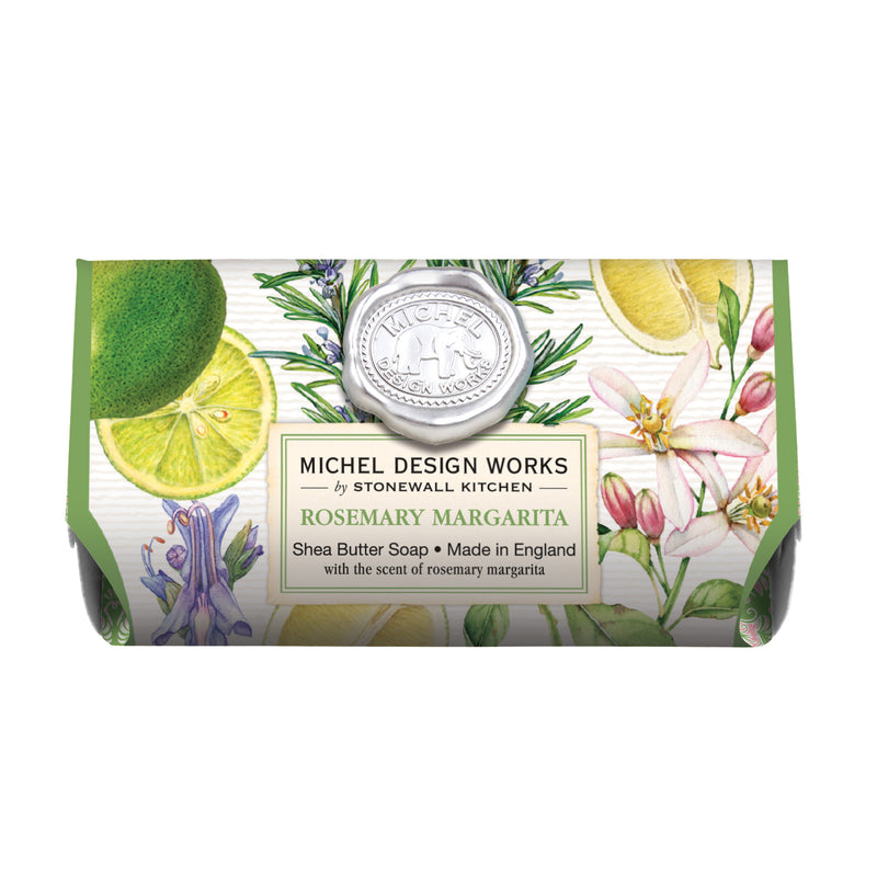 Large Bath Soap Bar - Rosemary Margarita