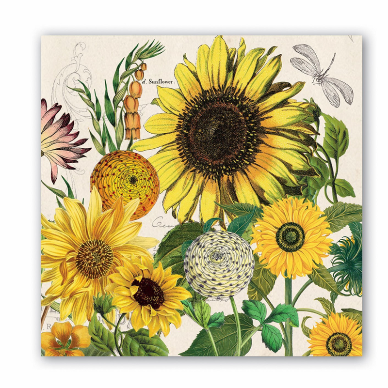 Luncheon Napkin - Sunflower