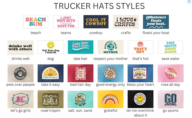 Trucker Hat - Rose All Day (Bubblegum)