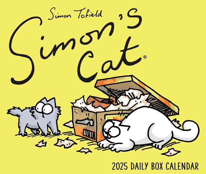 Simon's Cat 2025 Box Calendar