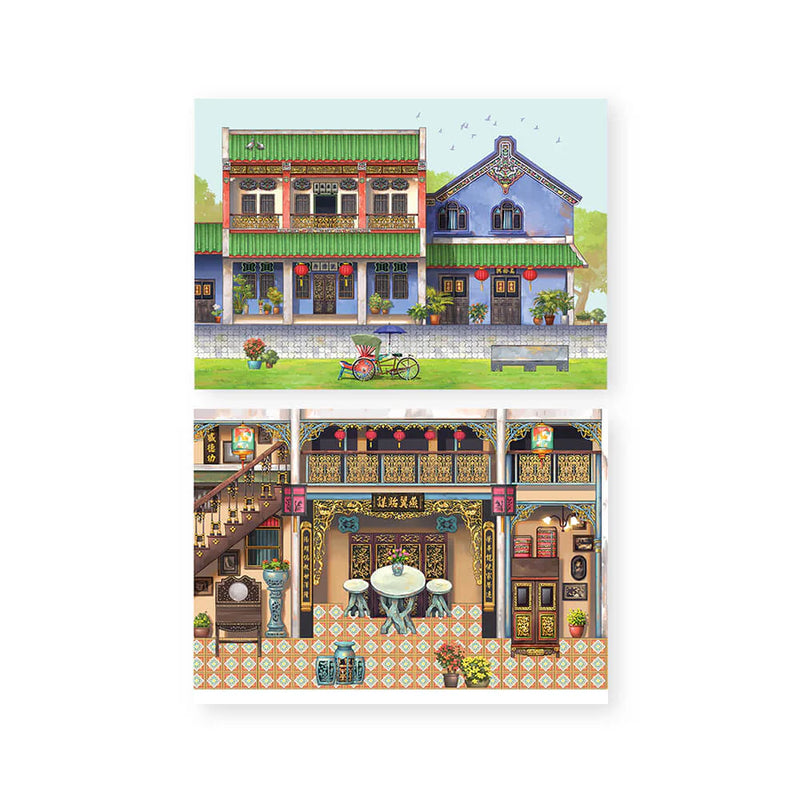 Popup Postcard - The Whimsical Architecture