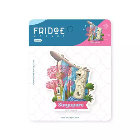 Singapore Fridge Magnet - Portside Checkpoint