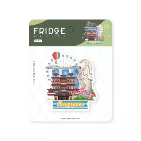 Singapore Fridge Magnet - The Great Excursion