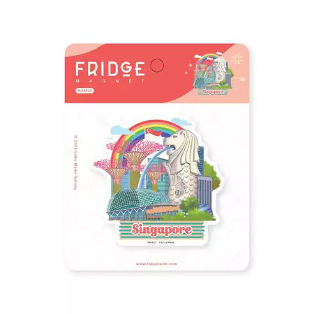 Singapore Fridge Magnet - Waterfront Fun