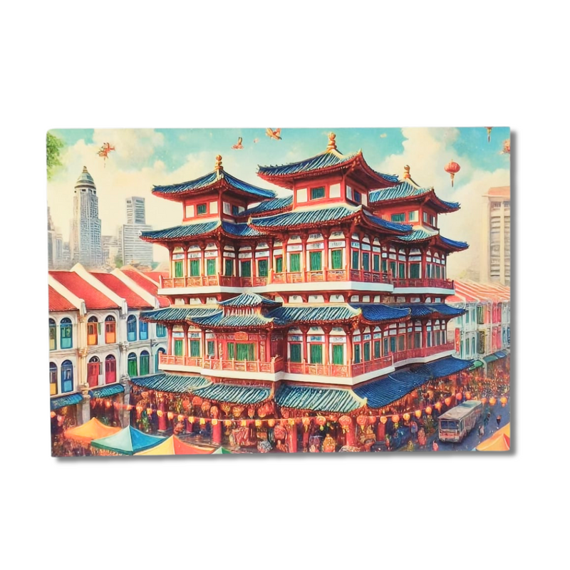 Singapore Postcard - Chinatown