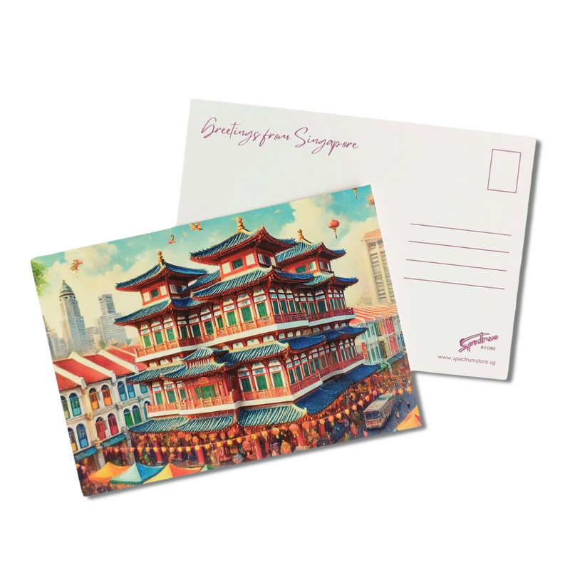 Singapore Postcard - Chinatown